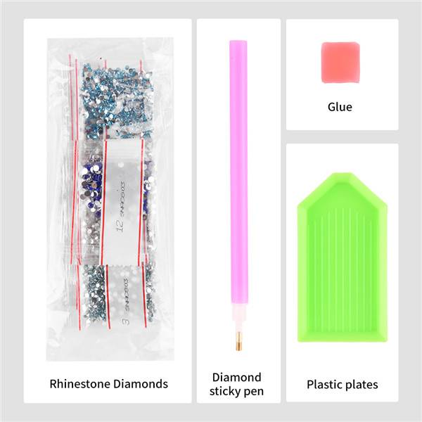 China Factory wholesale Paint Brush Drying Rack - Wholesale 5D Full Drill  Resin DIY Diamond Painting Kits – Fontainebleau Manufacturer and Supplier