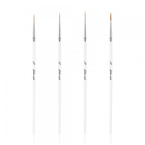 factory Outlets for Brush On Chrome Paint - Golden Maple 4 Pieces Miniature Brushes Fine Detail Paint Brush Set for Watercolor Acrylic Painting – Fontainebleau