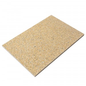 Low MOQ for Decorative Wall Panel - ETT Stone Grain Exterior fiber cement decorative board – Golden