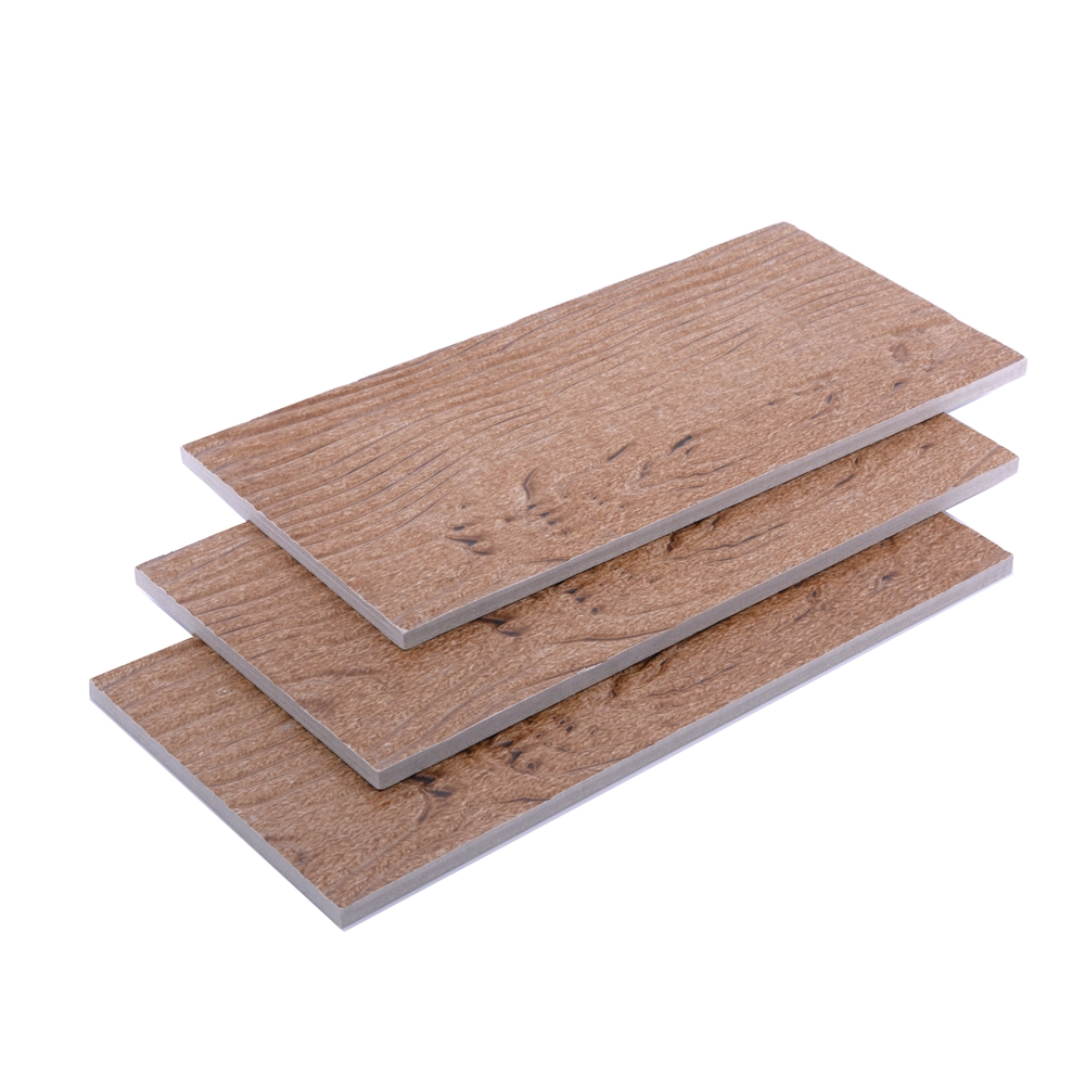 Factory Cheap Hot Fiber Cement - Wood /Cedar/Wiredrawing Grain design Siding Plank – Golden