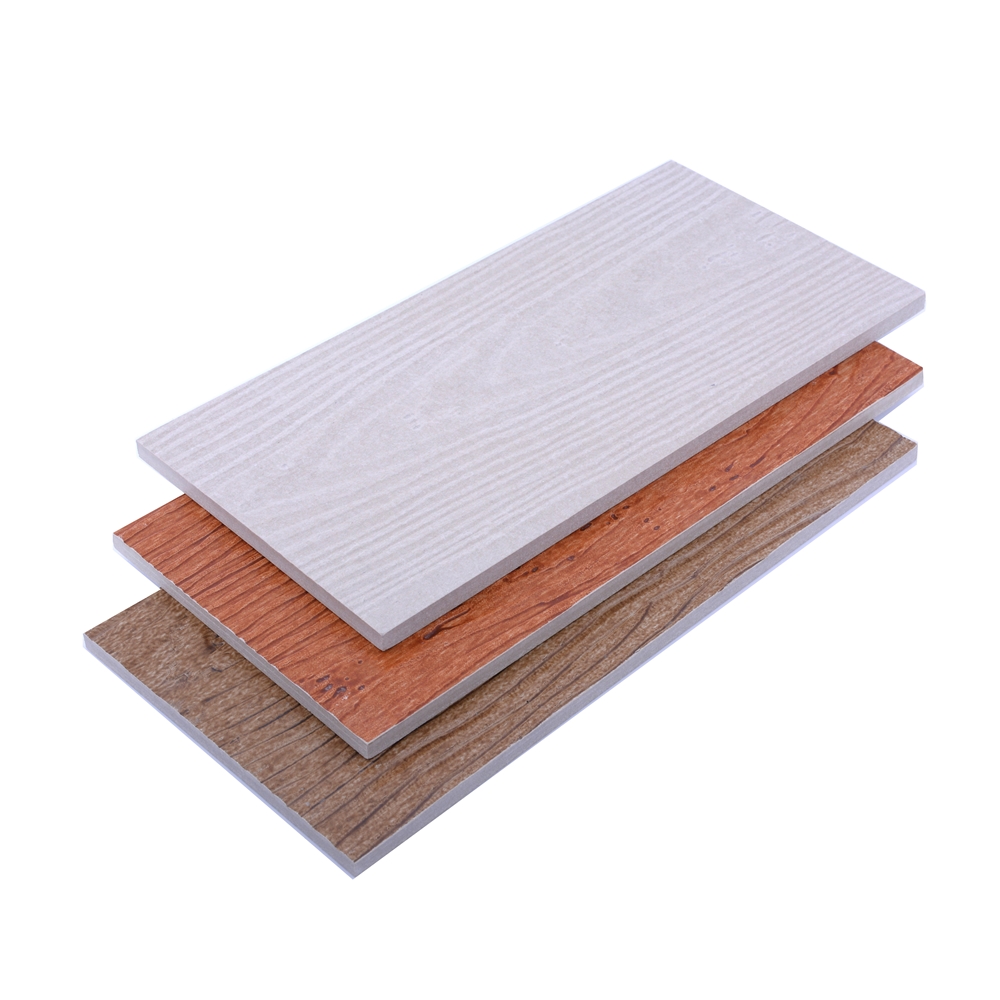 Massive Selection for Coconut Fiber Cement Board - Wood /Cedar/Wiredrawing Grain design Siding Plank – Golden