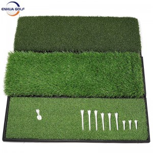Hot-selling 3 IN 1 Combination Hitting mat Fodable Golf Hitting Mat Reliable Manufacturer