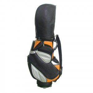 Pu material customized golf staff bag