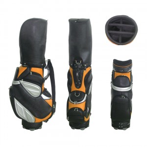 2020 Latest Design Shoulder Strap Golf Bag - Pu material customized golf staff bag – Golfmylo