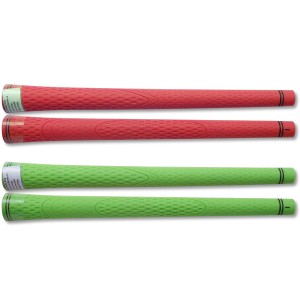 Factory Sale Customized Custom logo & color lady golf grips in green TPE material