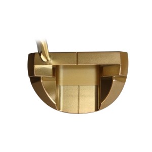 Original factory high quality OEM forged soft steel golf gold full CNC milled golf putter head