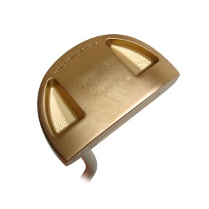 Original factory high quality OEM forged soft steel golf gold full CNC milled golf putter head