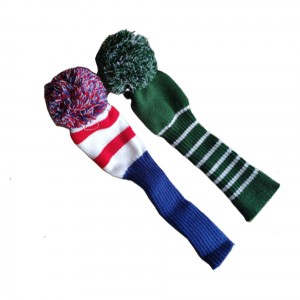 Knitted headcover gives different protection to golf driver head