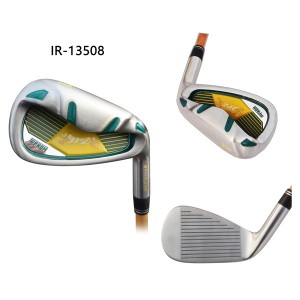 Factory direct sales cheap luxury colorful golf club custom casting golf irons heads