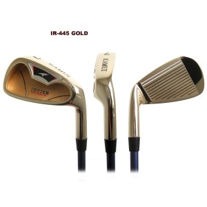 wholesale high performance Japanese quality length classical blade golf casting iron head with gold PVD
