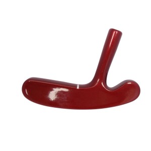 OEM/ODM double sides indoor trainer practice colorful Rubber head mini golf putters head clubs for kids