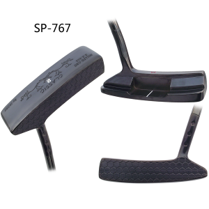 oem carbon fiber black cnc milled casting blade mini putter golf club heads