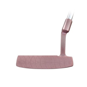 OEM/ODM custom casting pink CNC milled Golf Mallet semicircle Putter Head clubs with PVD plating
