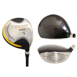 Factory supplier forged stainless steel carbon crown Low center of gravity golf fairway wood club
