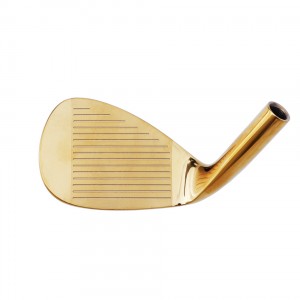 Golf wedge head casting 431 wedges with Gold PVD plating