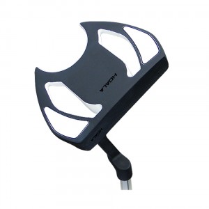 Custom golf zinc alloy putter cnc double-knife pattern milling golf putter heads sale