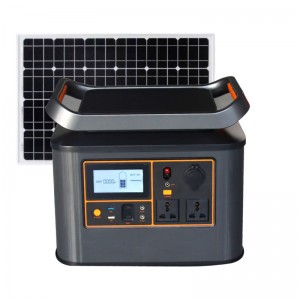 Tashar Wutar Lantarki Mai ɗaukar nauyi 500W 1000W 1280Wh Don Zazzagewar Wuta na Gaggawa Ajiyayyen Solar Generator