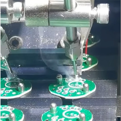 Automatic wire soldering production line for PCB