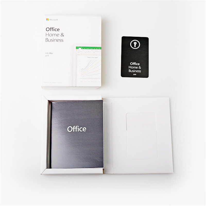 Microsoft New Original Office 2019 Home And Business for PC Retail key Box Featured Image