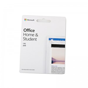Office Home and Student HS for PC 2019 Card