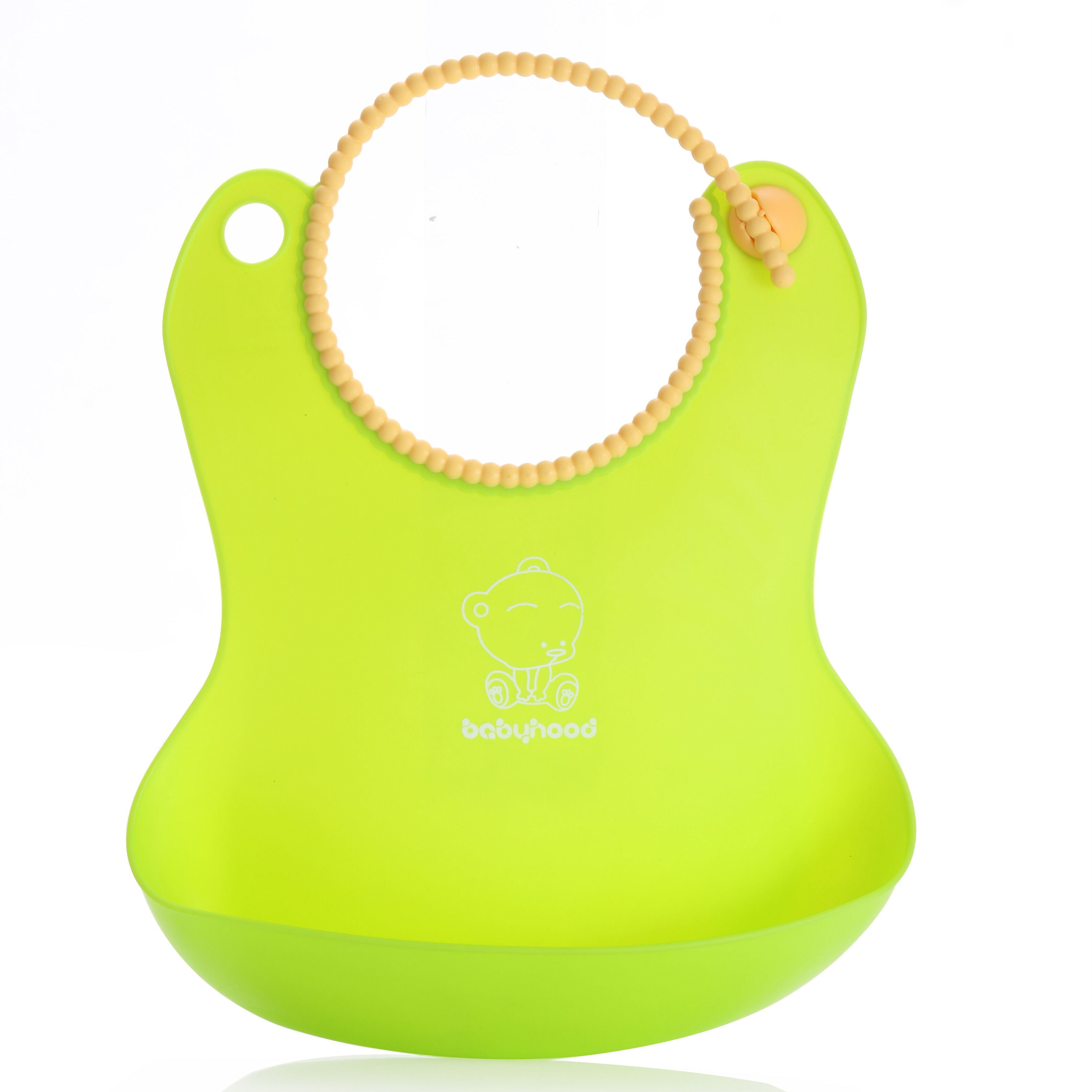 Wholesale Customized Waterproof Silicone Baby Bibs BH-401 Featured Image