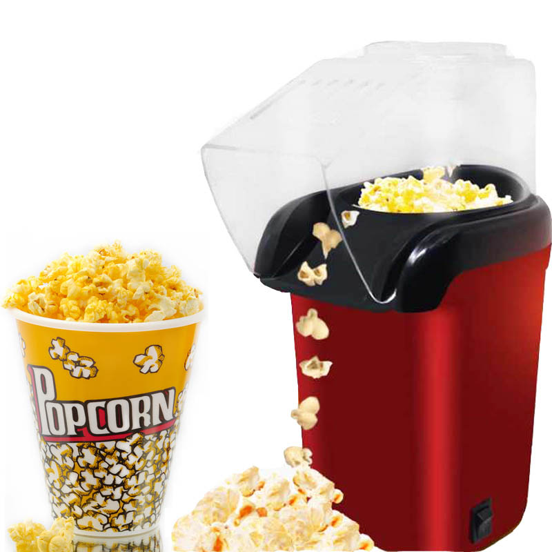 1200W Mini Household Popcorn Maker Corn Popper For Home Kitchen