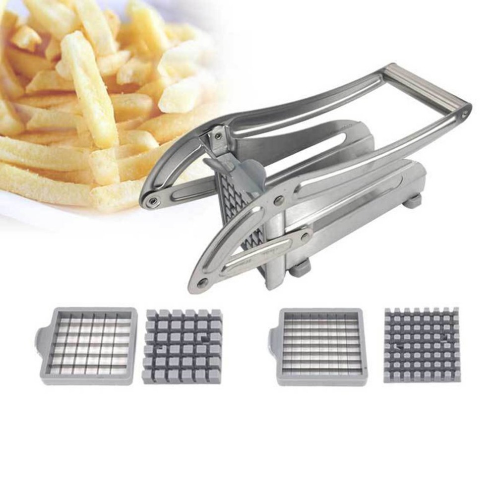 Stainless Steel French Slicer Chipper For Cucumber Vegetables Carrot Kitchen Cooking Tools
