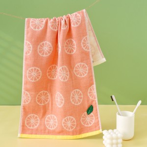 Wholesale for household soft and thick absorbent face wash towels
