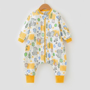 Baby Wearable Blanket Toddler Kids Sleeping Bag Detachable Long Sleeve Swaddle