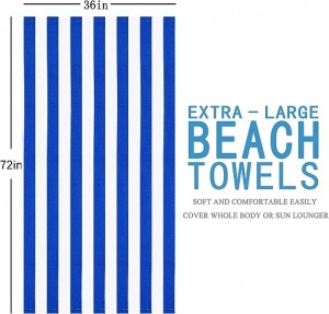 Extra Large Travel Accessories Essentials Soft Super Absorbent Swim Bath Towels