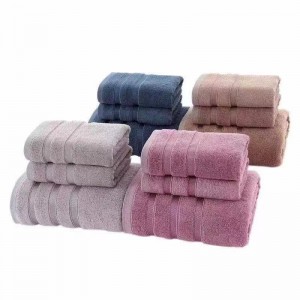 Hotel home bamboo bath towels comfortable eco-friendly soft