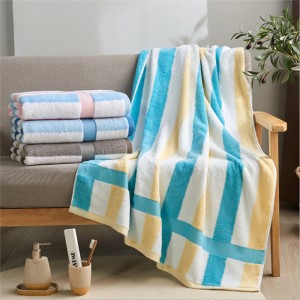 Large Beach Bath Towels Oversized Sheet 100% Cotton for Swimming Pool Outdoor Use