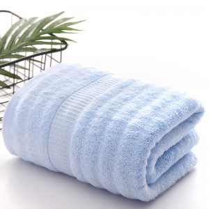 Bamboo bath towel luxury bath towel wholesalers customized logo