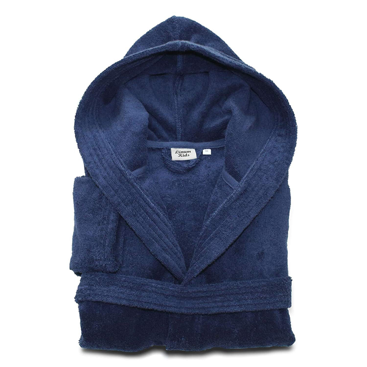 Wholesale Silk Pajamas Set Factories - Kids Robe Hooded Soft Terry 100% Cotton Bathrobe for Girls Boys – GOODLIFE