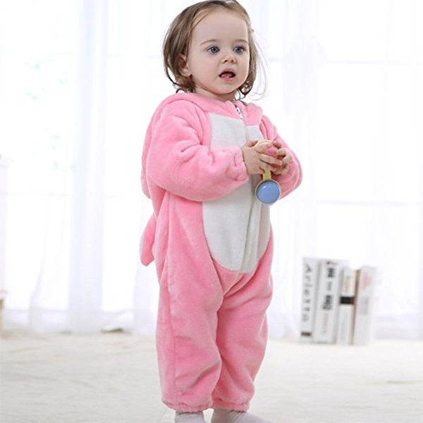Wholesale Oversize Sleepwear - Toddler Infant Flannel Hooded Onesies Soft Animal Romper Outfits Gift – GOODLIFE