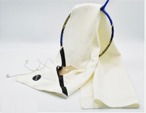 Wholesale microfiber waffle  sports towel sports towel golf towel