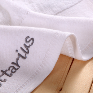 Astrological towel set luxury upscale hotel standards embroidered logo
