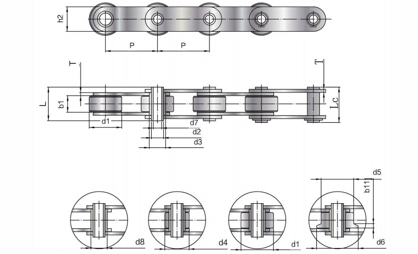 SS MC Series Conveyor Chains1