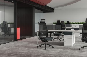 Hochwertiger, bequemer, weicher, modern verstellbarer, multifunktionaler Bürostuhl mit Armlehne