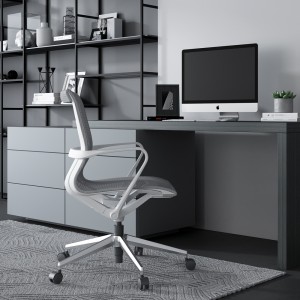 Εργονομική καρέκλα γραφείου με ψηλό πλέγμα άνοιξης για το σπίτι ή το γραφείο