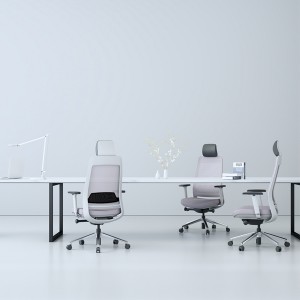 Wygodne, ergonomiczne, odchylane krzesło biurowe z odchylanym materiałem, domowe krzesło do pracy na komputerze