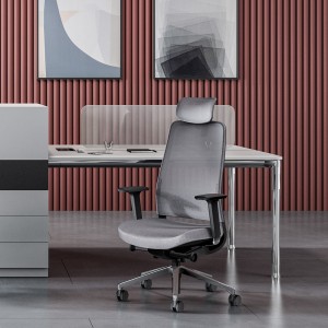 Chaise de bureau d'ordinateur élégante, ergonomique, confortable et réglable