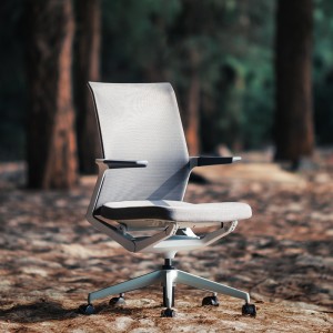 Cadeira de escritório com móveis modernos Cadeira giratória ergonômica em malha