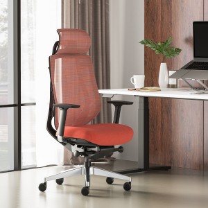 Luksusowe siatkowe krzesło do domowego biura