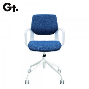 Cadeira ergonômica de tecido para convidados para conferências