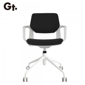 Krzesło obrotowe dla gości ze stałym ramieniem ze środkowym oparciem