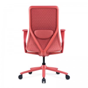 Высококачественное эргономичное поворотное офисное кресло с поясничной спинкой и наклоном спинки