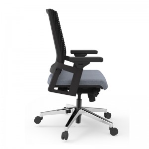 Ergonomiczne krzesło biurowe z siateczki z tkaniny