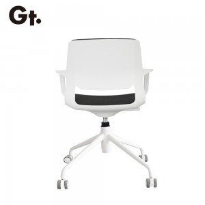 Mid Back Fixed Arm Visitor Swivel Chair