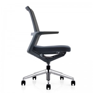 佛山市のオフィスチェア卸売安い人間工学に基づいた椅子、フットレスト付き